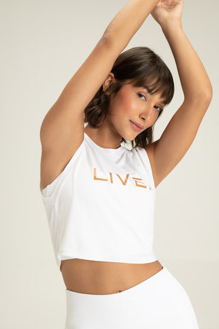 LIVE! Comfort Crop Tank Top