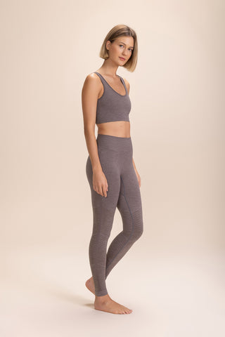 Stripe Seamless Sports Bra