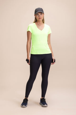 Action Side V-Neck T-Shirt