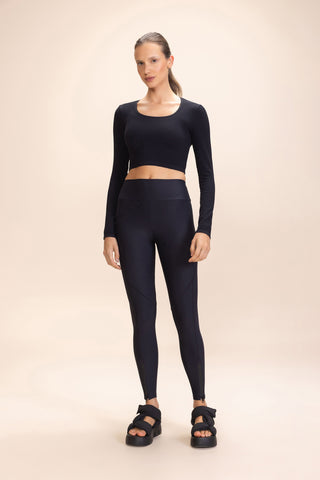 Seamless Long Sleeve Crop T-Shirt