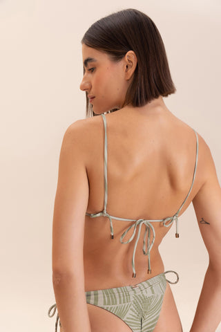 Forest Maxi Triangle Bikini Top