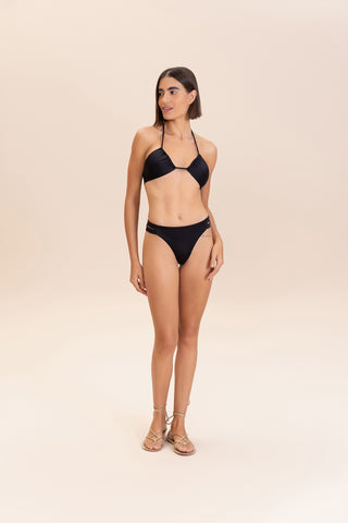 Shine Wide Band Bikini Top
