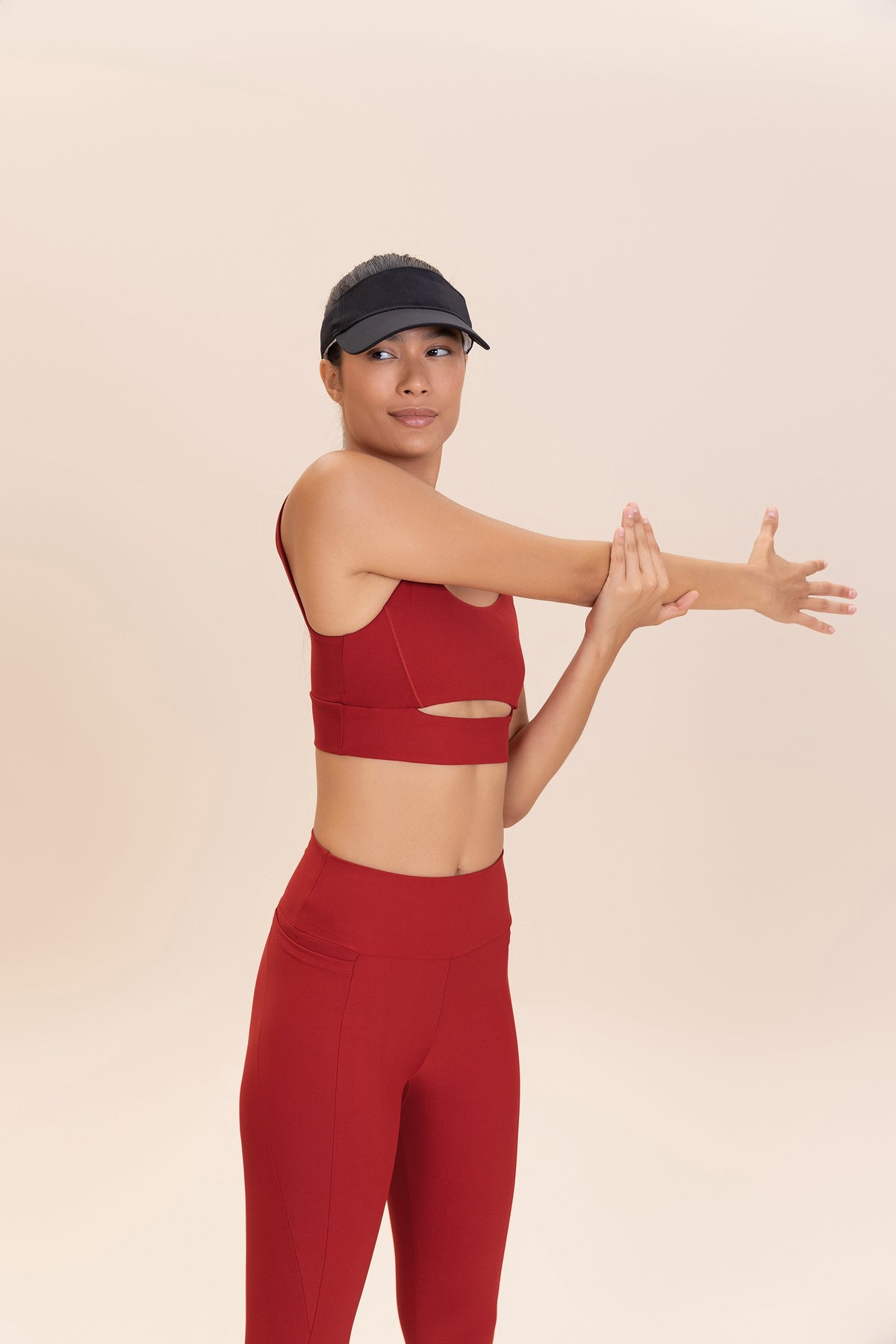 Cut Out Fit Green® Bra