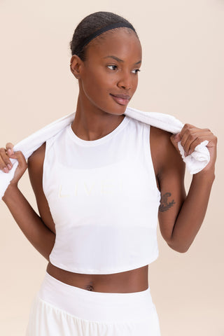 LIVE! Comfort Crop Tank Top