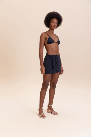 Wide Wrap Skirt