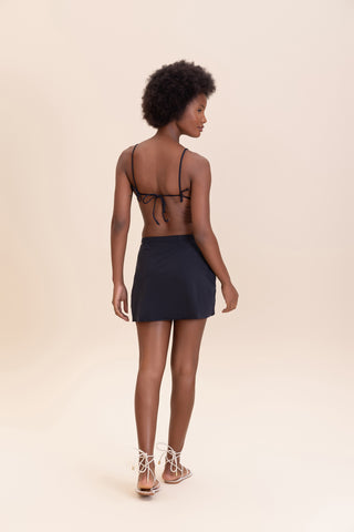 Wide Wrap Skirt