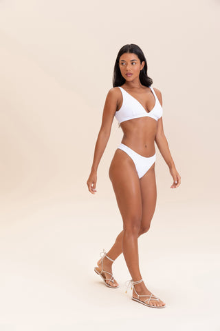 Wavy Triangle Bikini Top