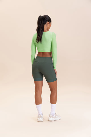 Harmony Crop Long-Sleeve Top