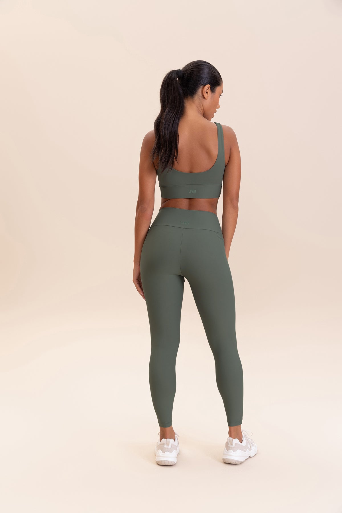 Cut Out Fit Green® Bra