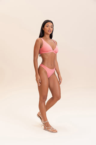 Wavy Triangle Bikini Top