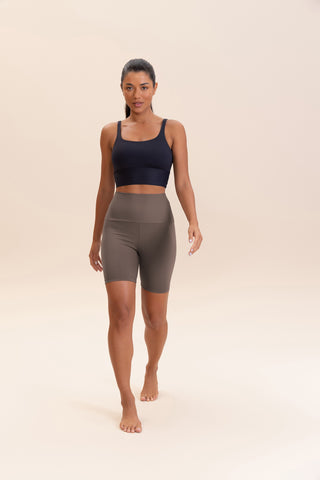ByNature Wide-Waistband Long Shorts
