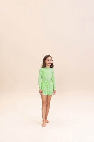 Wide Long Sleeve Blouse