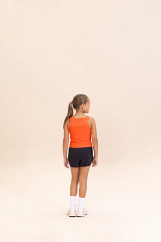 Ribbed Knit Kids Tank Top