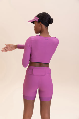 Harmony Crop Long-Sleeve Top