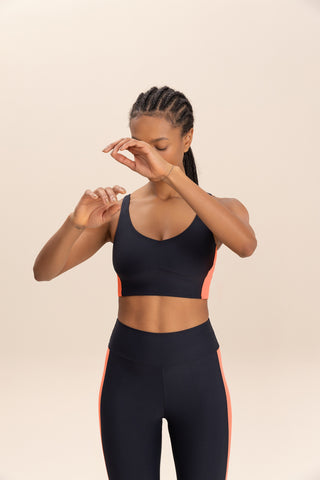 V Duo Colors Top