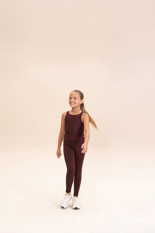 Ribbed Knit Kids Tank Top