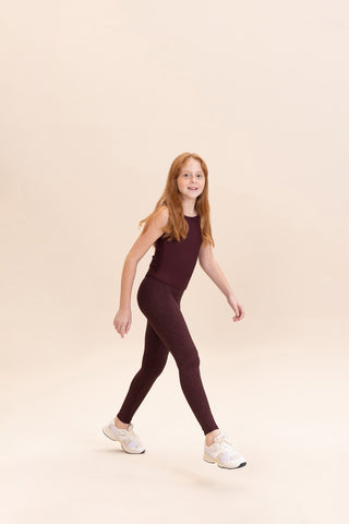 Ribbed Knit Kids Tank Top