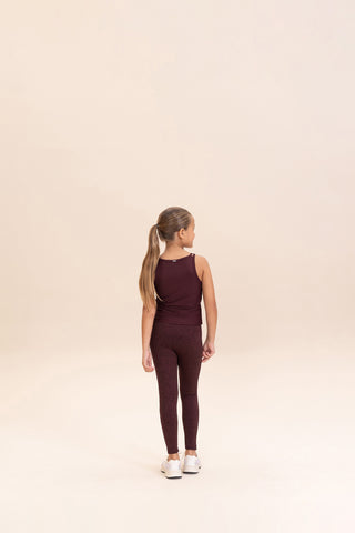 Ribbed Knit Kids Tank Top