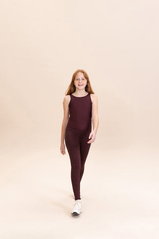 Ribbed Knit Kids Tank Top