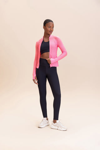 Effect Texture Run Jacket