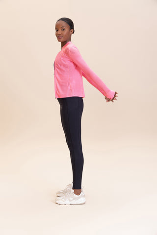 Effect Texture Run Jacket