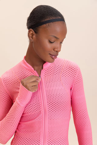Effect Texture Run Jacket