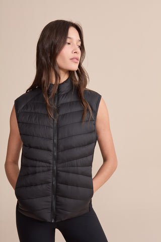Fresh Nylon Puffer Vest