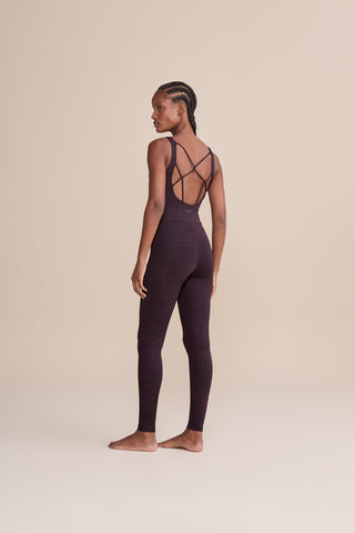 Back Strip Groove Jumpsuit