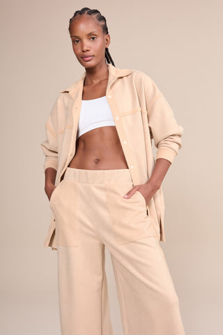 Breezy Plush Suede Pants