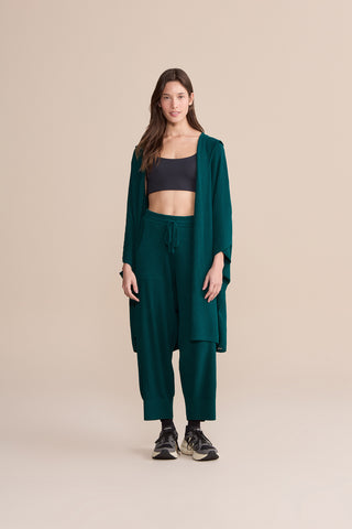 Mesh Stitch Knit Cardigan