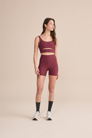 Cut Out Fit Green® Sports Bra