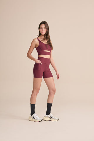 Cut Out Fit Green® Sports Bra