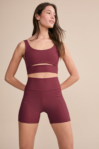 Cut Out Fit Green® Sports Bra