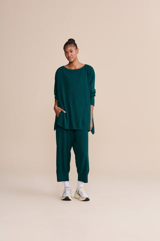 Mesh Stitch Knit Sweater