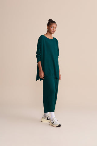 Mesh Stitch Knit Sweater