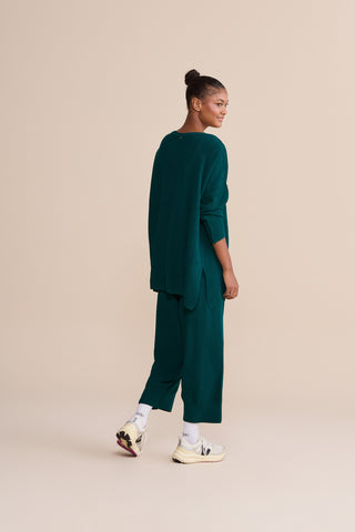Mesh Stitch Knit Sweater
