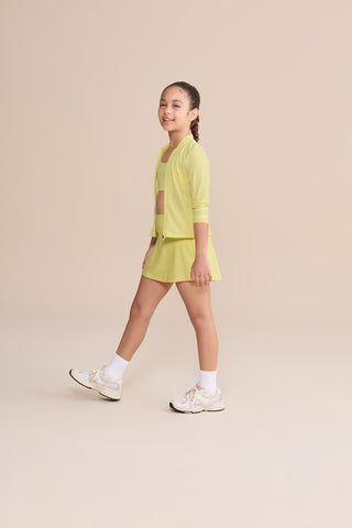 Effect Texture Run Kids Skirt