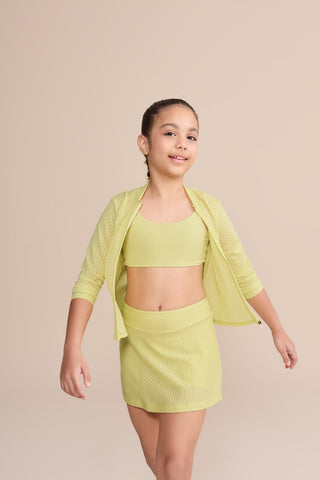 Effect Texture Run Kids Skirt