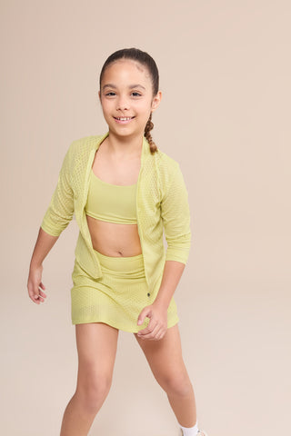 Effect Texture Run Kids Skirt