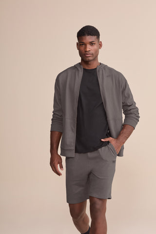 Men's Rino Stone Knit Long Shorts