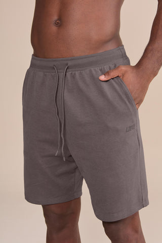 Men's Rino Stone Knit Long Shorts