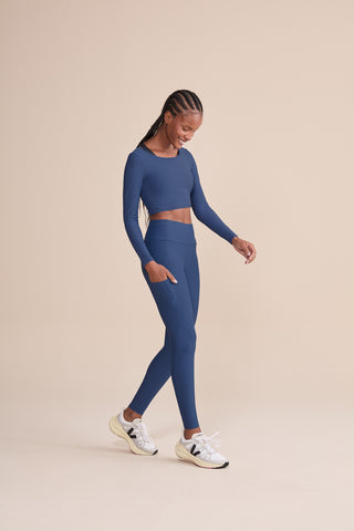Harmony Crop Long-Sleeve Top