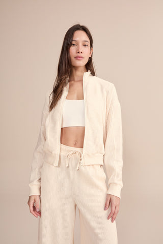 Bold Fleece Bomber Jacket