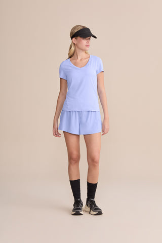 Action Side V-Neck T-Shirt