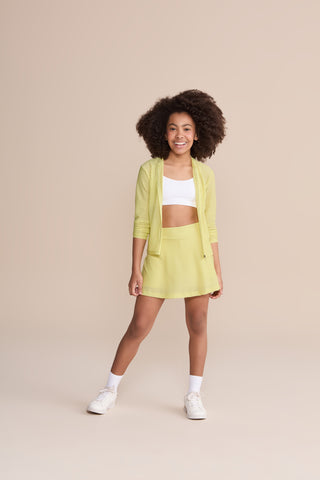 Effect Texture Run Kids Skirt