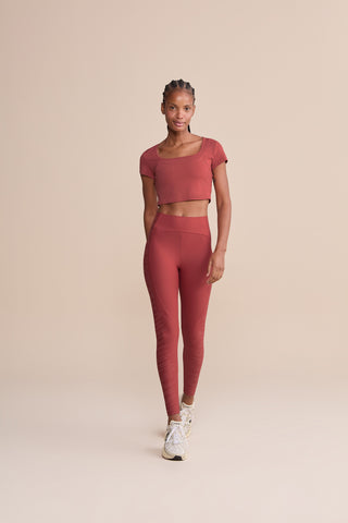 Broad Laser Cropped Top