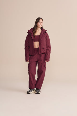 Fluffy Nylon Core Jacket