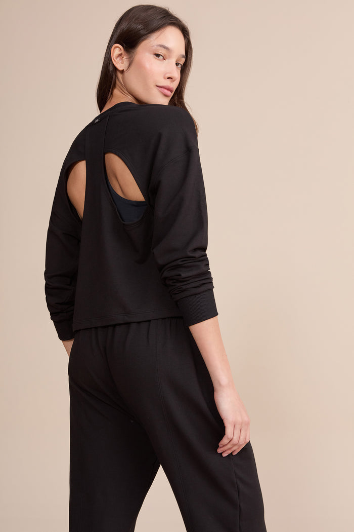 Urban Fleece Cut Out Sweatshirt