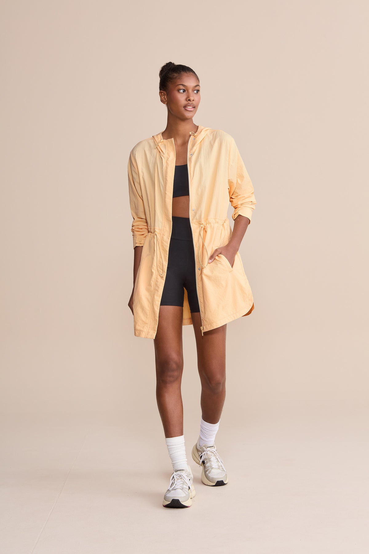 Long Nylon Volt Parka