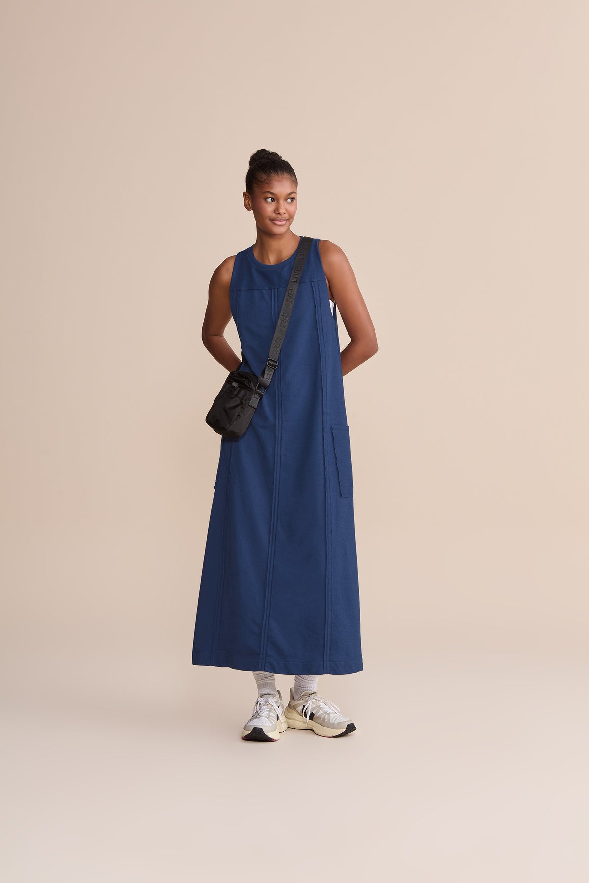 Soft Pure Midi Dress